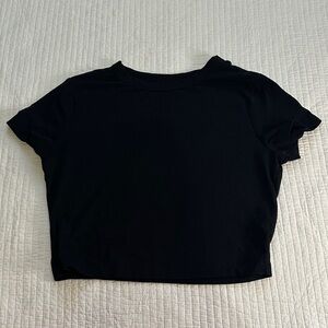 Wild Fable Black Crop Top